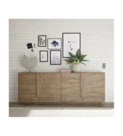 Komoda JUPITER 241 cm w kolorze dąb Mercure*MCA Linia Włoska Discount