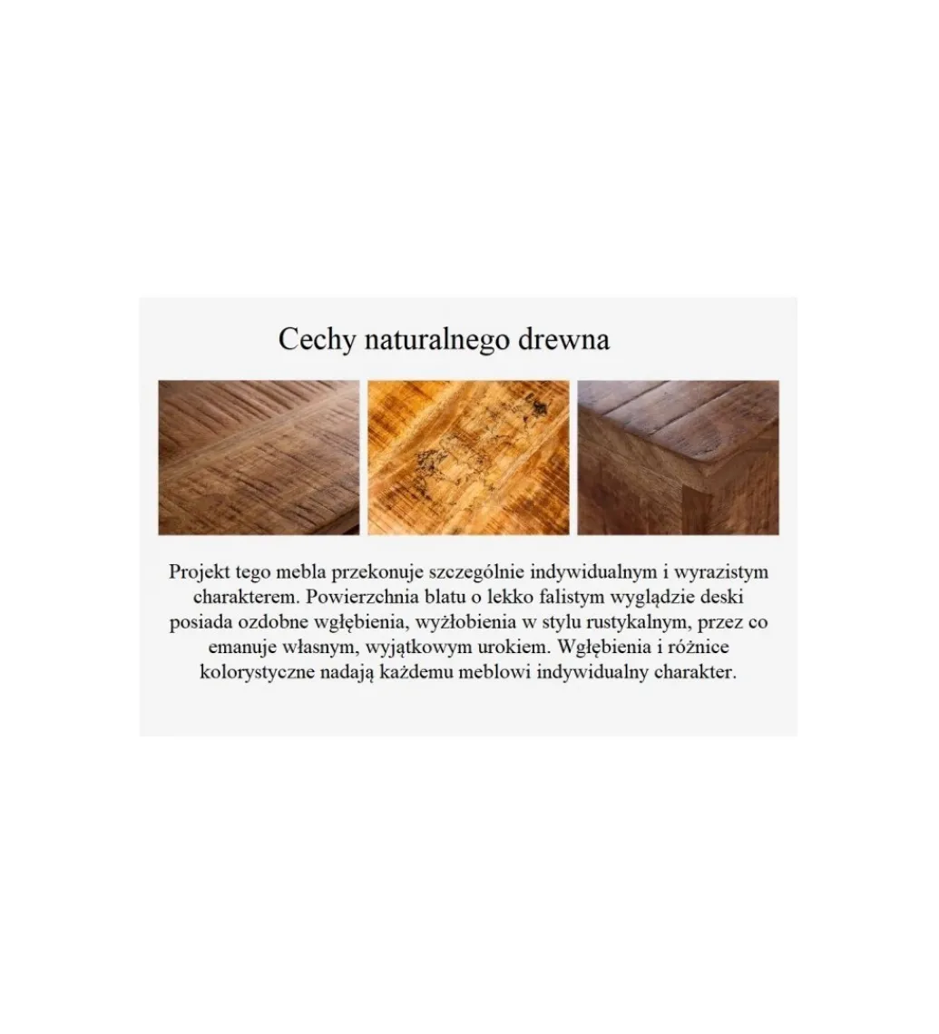 Komoda KAREN Creativo 177 cm drewno mango*Invicta Interior Discount