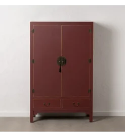 Komoda KOKOSIN 100 cm bordowy*Zona-Design Online