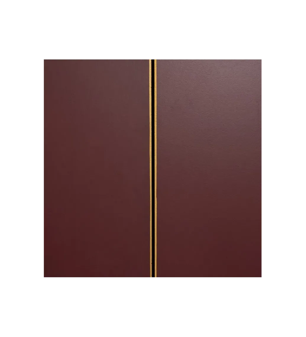 Komoda KOKOSIN 100 cm bordowy*Zona-Design Online