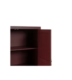 Komoda KOKOSIN 100 cm bordowy*Zona-Design Online