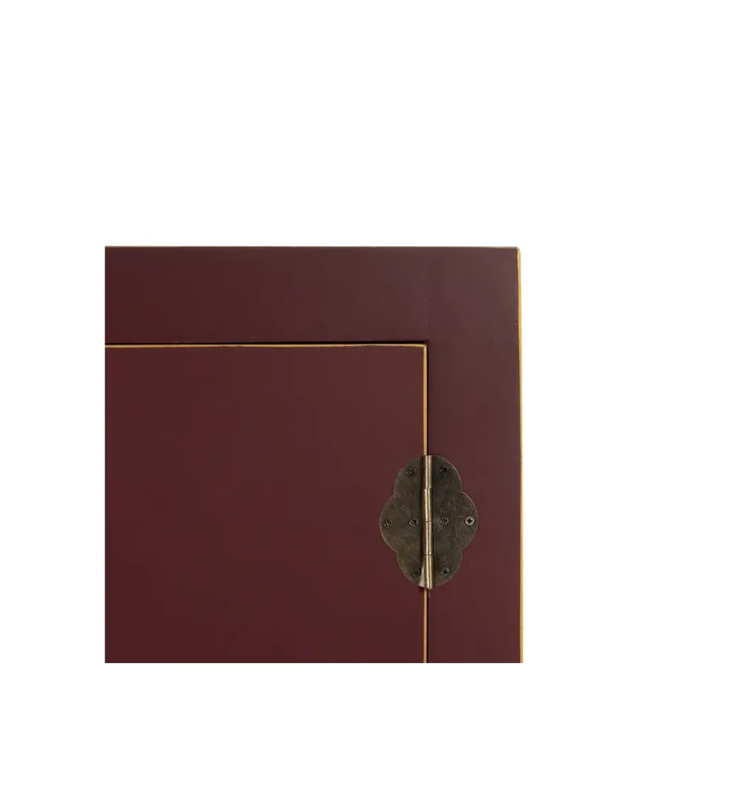 Komoda KOKOSIN 100 cm bordowy*Zona-Design Online