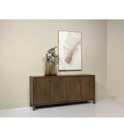 Komoda KORTE 190 cm drewno mango brąz*LF-Design Sale