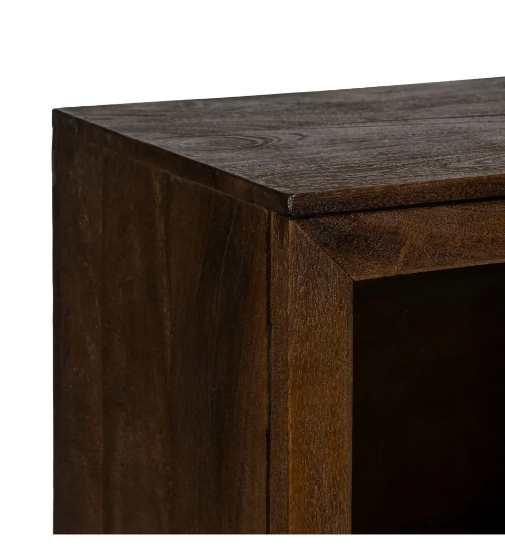Komoda KOST 80 cm drewno mango brązowy*Zona-Design