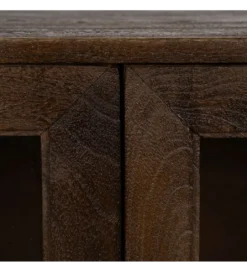 Komoda KOST 80 cm drewno mango brązowy*Zona-Design