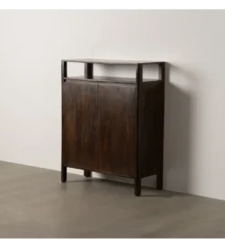 Komoda KURT 120 cm drewno mango ciemny brąz*Zona-Design Sale