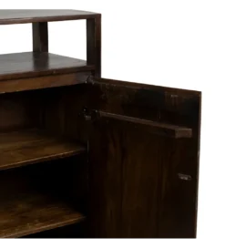Komoda KURT 120 cm drewno mango ciemny brąz*Zona-Design Sale