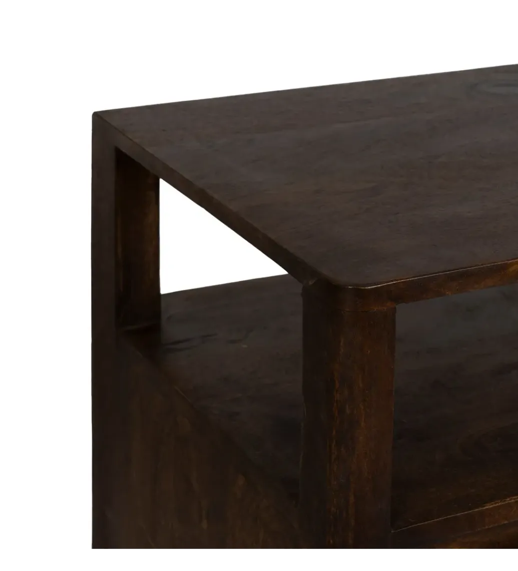 Komoda KURT 190 cm drewno mango ciemny brąz*Zona-Design Discount