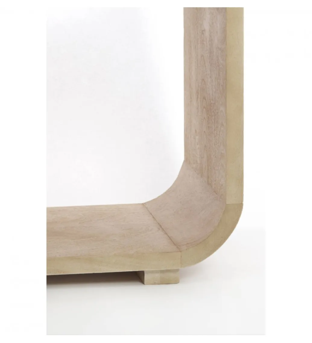 Komoda LABARE 140 cm drewno mango naturalna*L&L Clearance