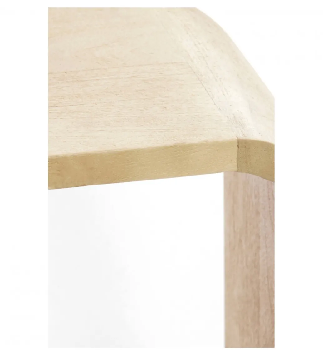 Komoda LABARE 140 cm drewno mango naturalna*L&L Clearance