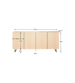 Komoda LACQUER 160 cm zielony*KARE Clearance