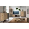 Komoda LAMINO 154 cm kolor naturalnego dębu*Halmar Online
