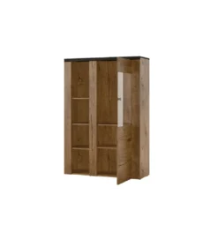 Komoda LARONA 100 cm o wybarwieniu dąb lefkas z kolorem touchwood*Helvetia New