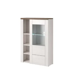 Komoda LARONA 100 cm o wybarwieniu Sonoma Trufel z kolorem Sibiu Larche*Helvetia Discount