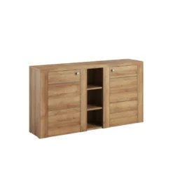 Komoda LARONA 155 Cm O Wybarwieniu dąb riviera jasny*Helvetia New