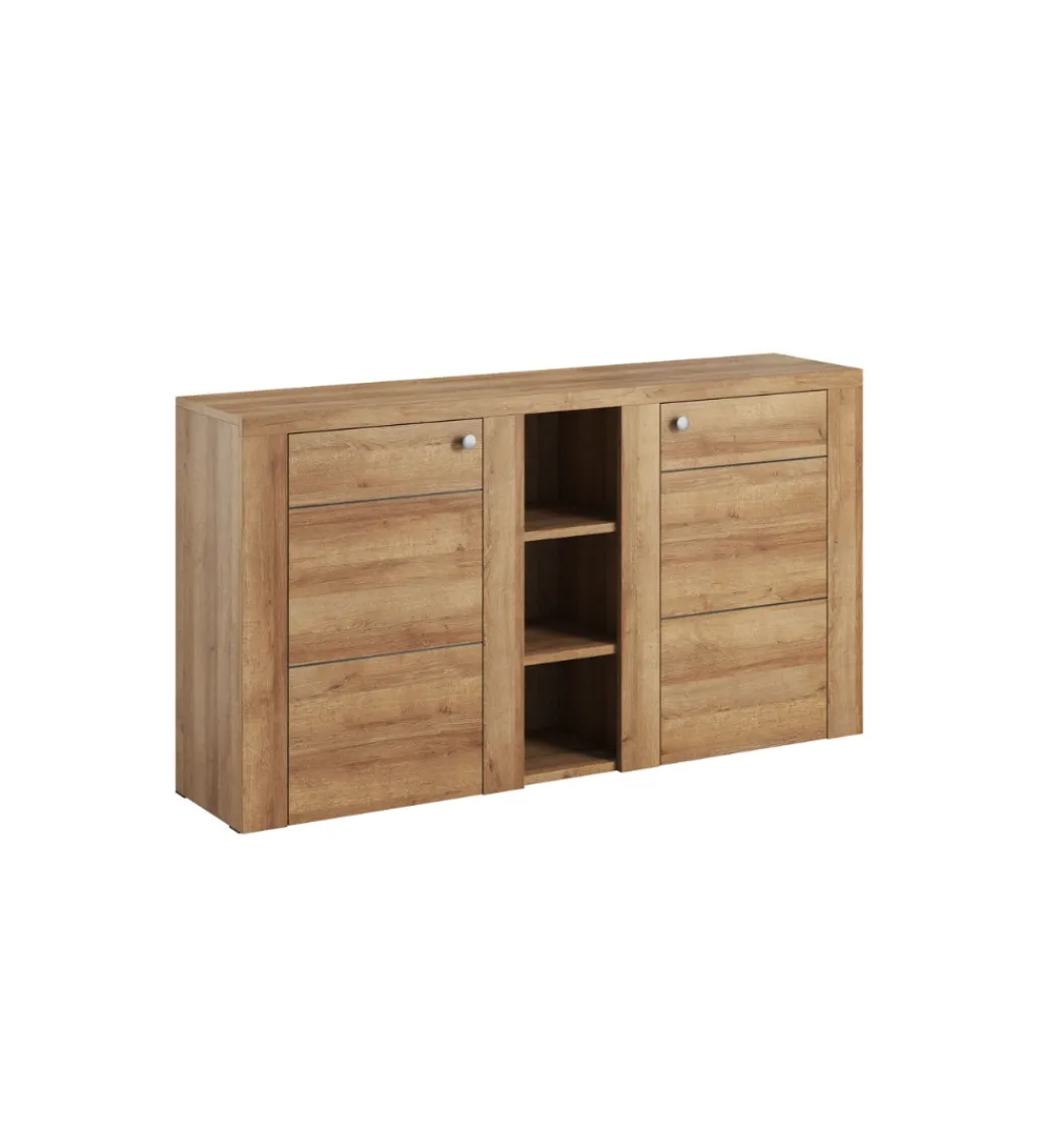 Komoda LARONA 155 Cm O Wybarwieniu dąb riviera jasny*Helvetia New