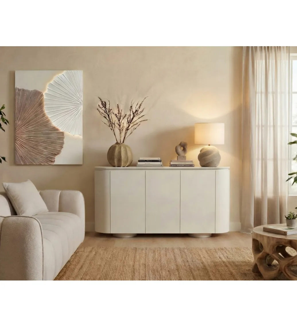 Komoda LONDO 150 cm piaskowa beżowa*Imeri Online