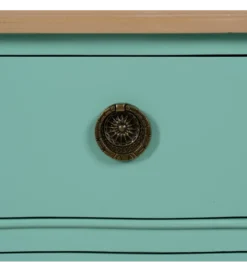 Komoda MASOL 80 cm drewno jodłowe Turkusowa*Zona-Design Discount