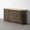 Komoda MEDARA 154 cm drewno mango marmur*Zona-Design Hot
