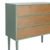Komoda MESTARONY 75 cm naturalna zielona*Zona-Design Hot