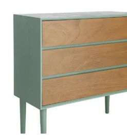 Komoda MESTARONY 75 cm naturalna zielona*Zona-Design Hot