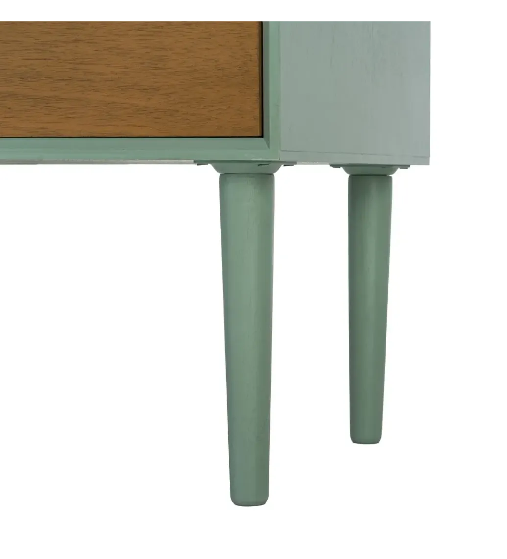 Komoda MESTARONY 75 cm naturalna zielona*Zona-Design Hot