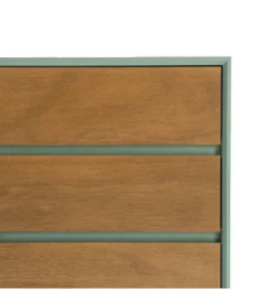 Komoda MESTARONY 75 cm naturalna zielona*Zona-Design Hot