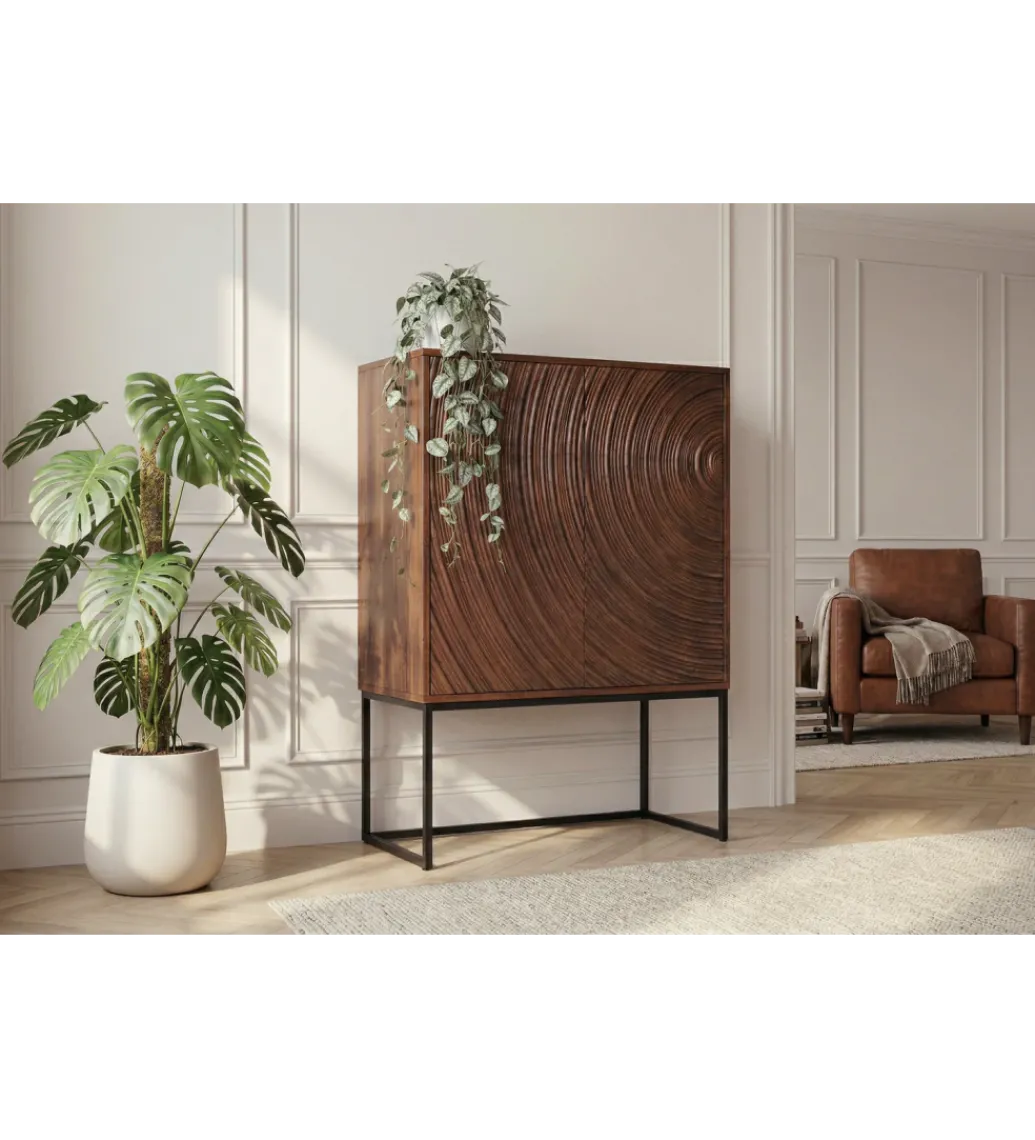Komoda METRASNO 90 cm drewno mango*Invicta Interior Hot