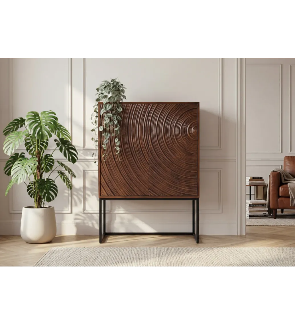 Komoda METRASNO 90 cm drewno mango*Invicta Interior Hot
