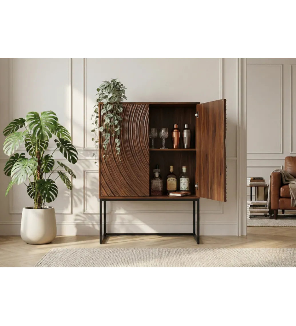 Komoda METRASNO 90 cm drewno mango*Invicta Interior Hot