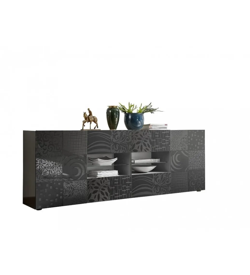 Komoda MIRO 240 cm antracyt*MCA Linia Włoska Sale