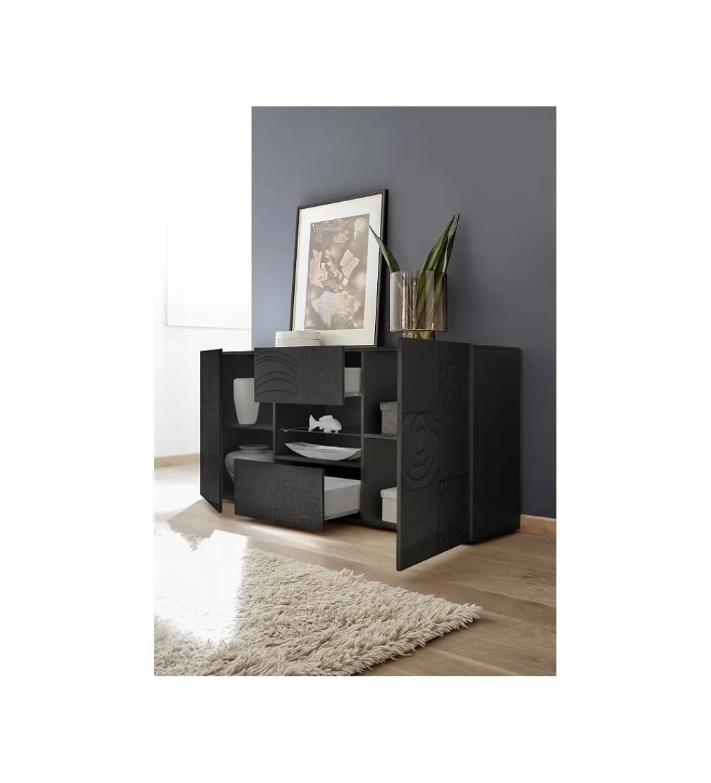 Komoda MIRO 180 cm antracyt*MCA Linia Włoska Sale