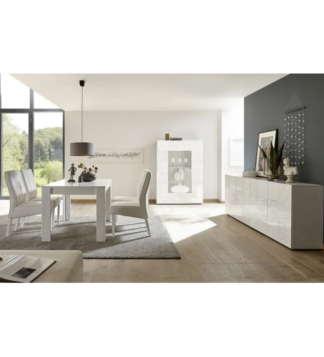 Komoda MIRO 240 cm biała*MCA Linia Włoska Outlet