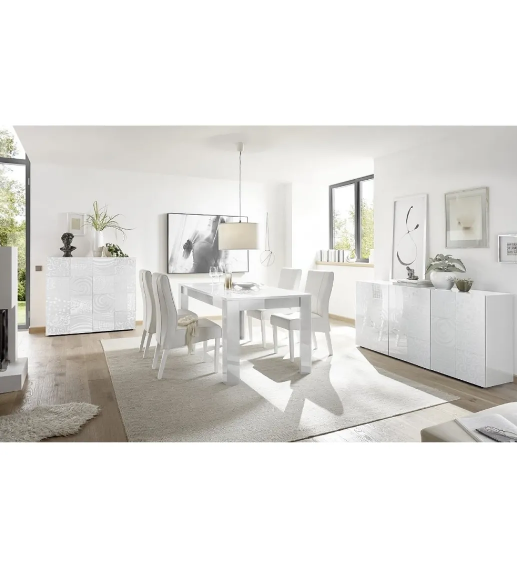Komoda MIRO 180 cm biała*MCA Linia Włoska Discount