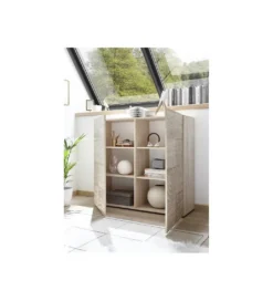 Komoda MIRO 120 cm dąb sonoma*MCA Linia Włoska Discount