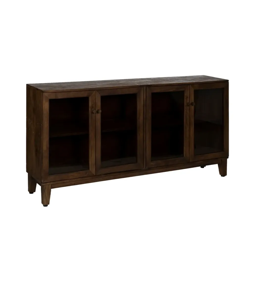 Komoda MORTO 180 cm drewno mango Brązowy*Zona-Design Outlet