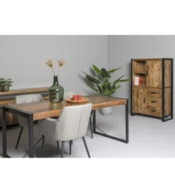 Komoda NAIROBI 150 x 100 cm drewno mango*LF-Design Clearance