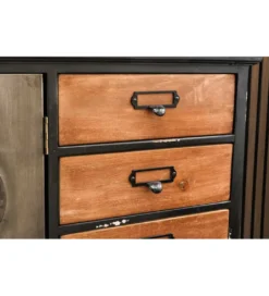 Komoda NAUTILUS 105 cm vintage brązowy*Invicta Interior Hot