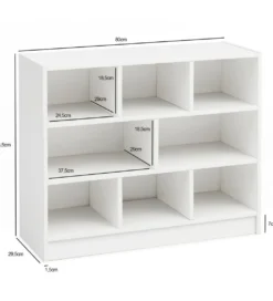 Komoda NERMAN 120 cm biała*WOHNLING, GERMANY Outlet