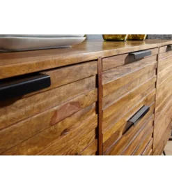 Komoda NISHAN 160 cm drewno sheesham*WOHNLING, GERMANY Discount