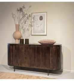 Komoda NOORK 170 cm w kolorze orzechowym*LF-Design