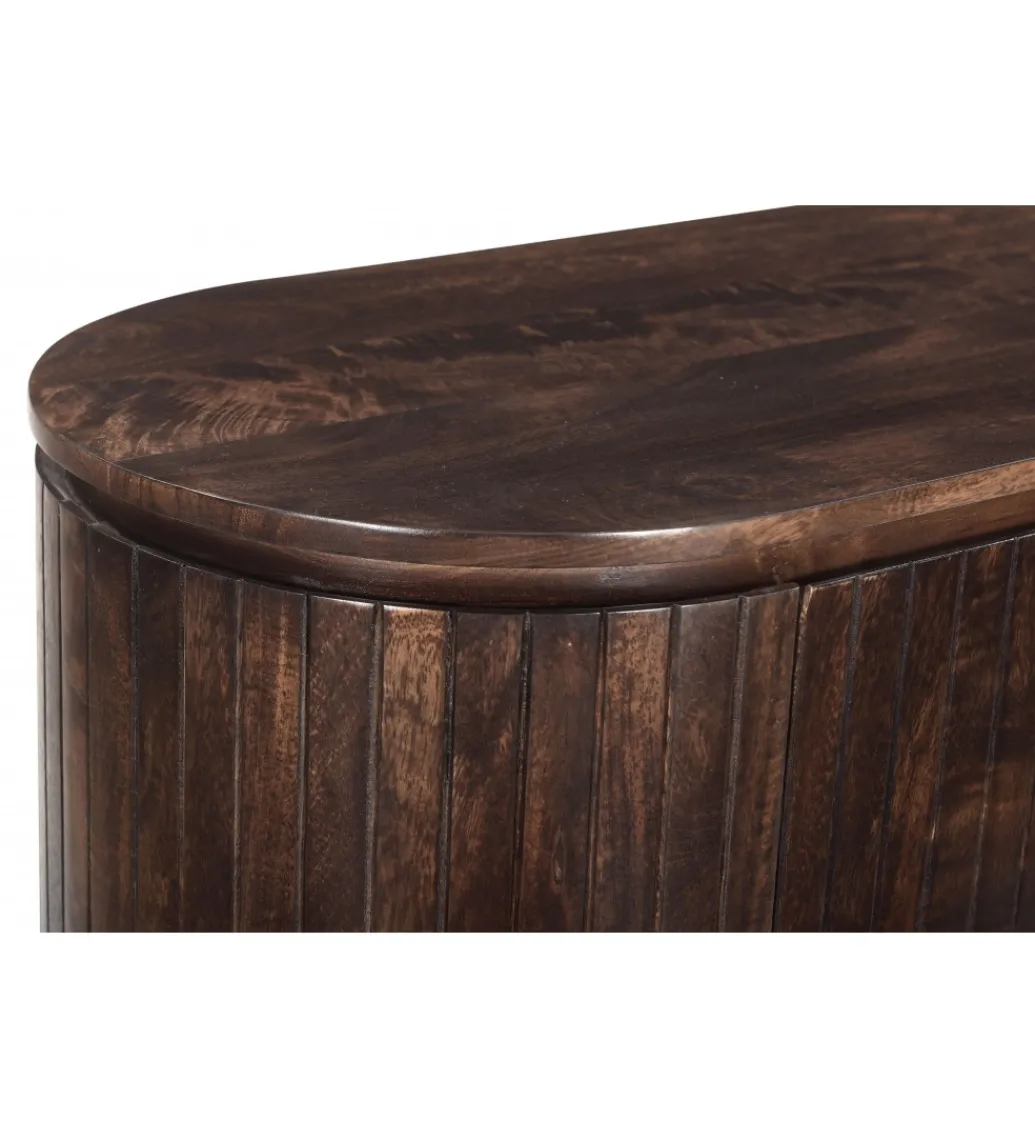 Komoda NOORK 115 cm w kolorze orzechowym*LF-Design New