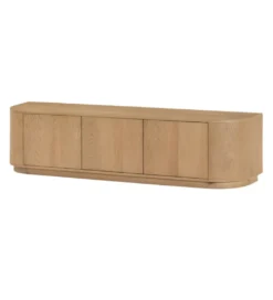 Komoda NOVERO 180 cm drewno dębowe*LF-Design Sale