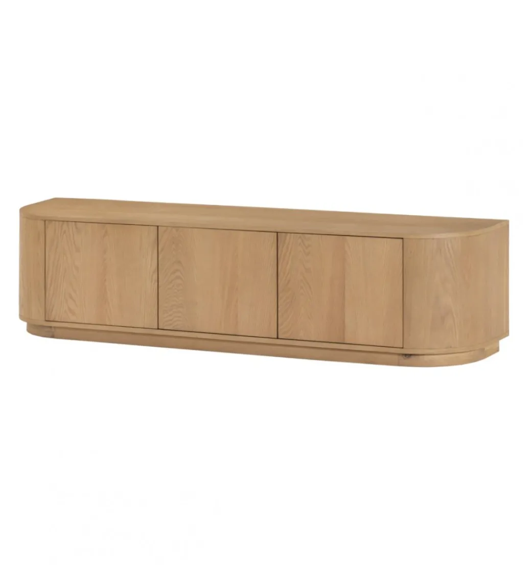 Komoda NOVERO 180 cm drewno dębowe*LF-Design Sale