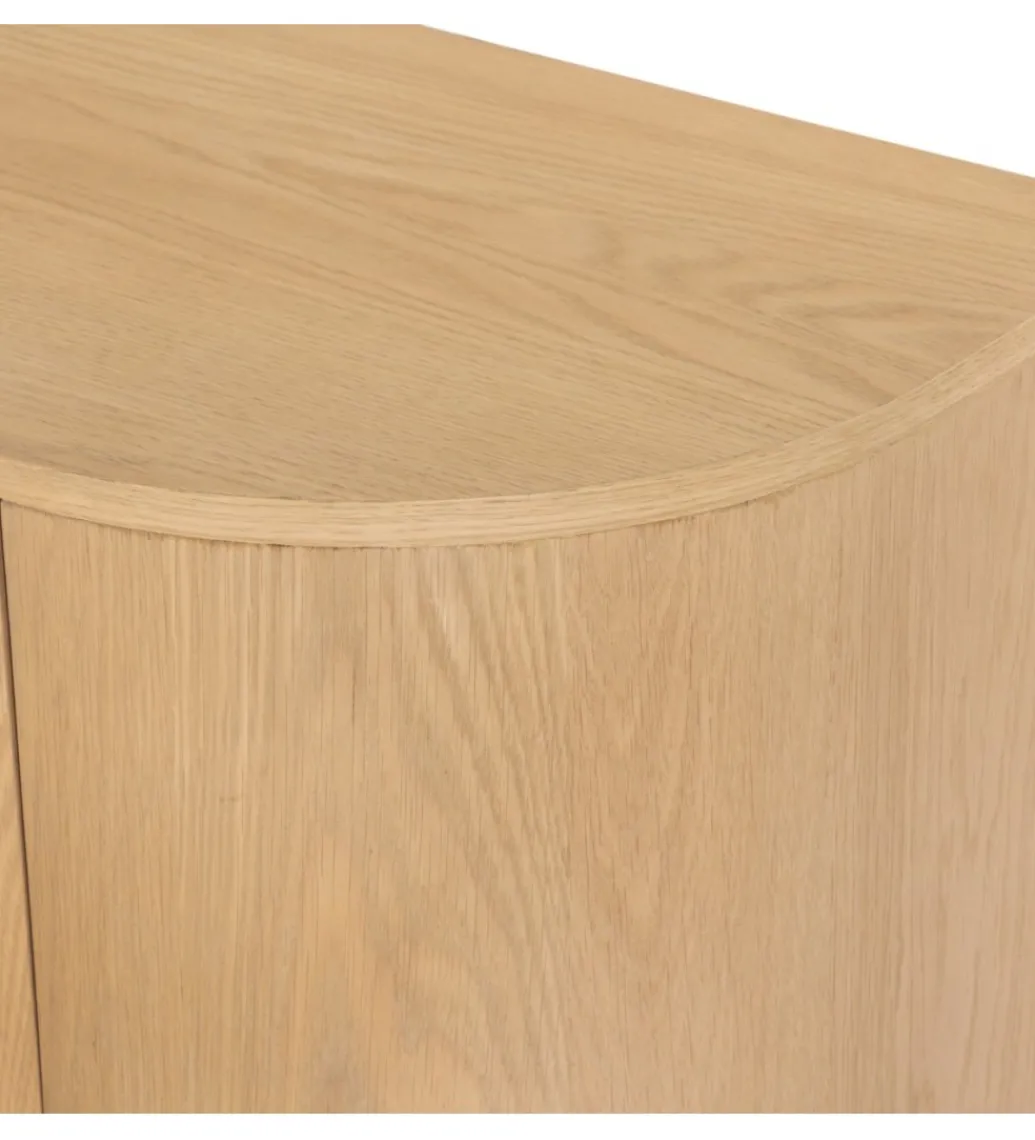 Komoda NOVERO 180 cm drewno dębowe*LF-Design Sale