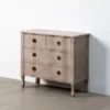 Komoda OMUT 78 cm drewno jodła jasnobrązowy*Zona-Design Hot