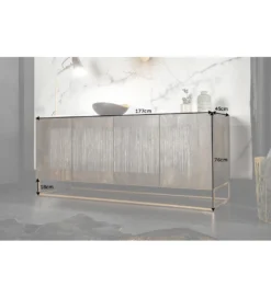 Komoda ONYXE 177 cm drewno mango*Invicta Interior New