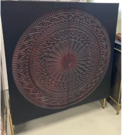 Komoda PEERU Mandala 100 cm drewno mango*Invicta Interior Outlet