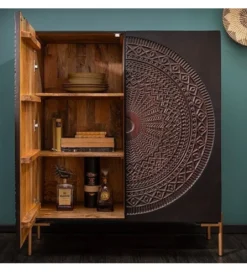 Komoda PEERU Mandala 100 cm drewno mango*Invicta Interior Outlet