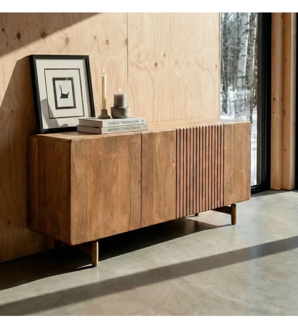 Komoda PERSOTON 160 cm drewno mango*Zona-Design